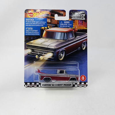 Custom '62 Chevy Pickup #8 * Hot Wheels Boulevard