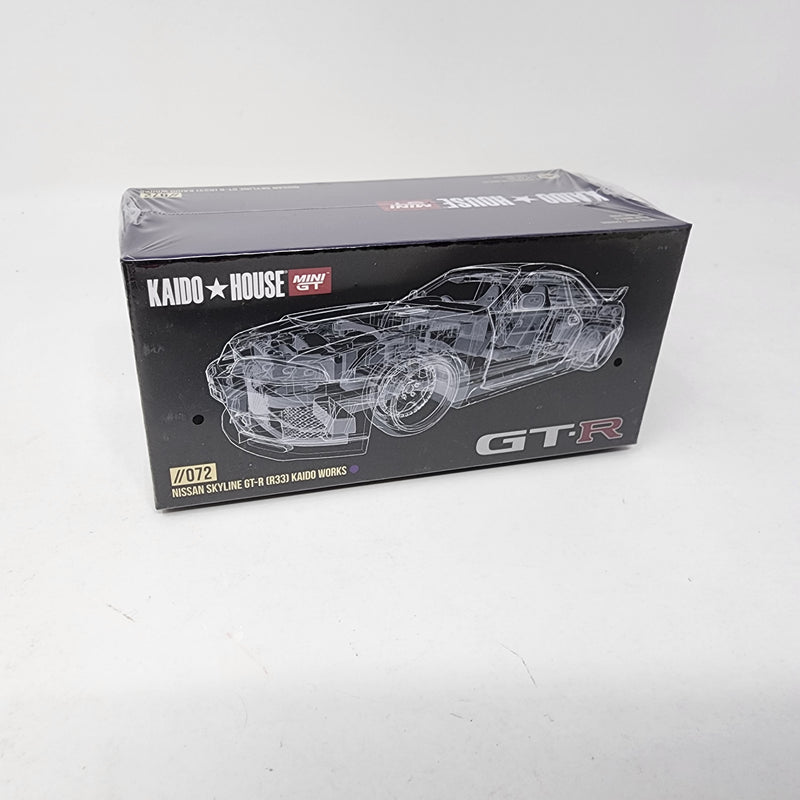 Nissan Skyline GT-R R33 Kaido Works * Mini GT Kaido House