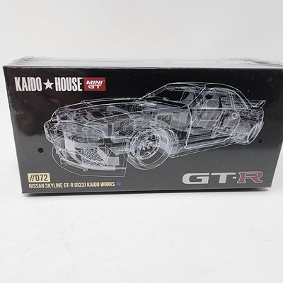 Nissan Skyline GT-R R33 Kaido Works * Mini GT Kaido House
