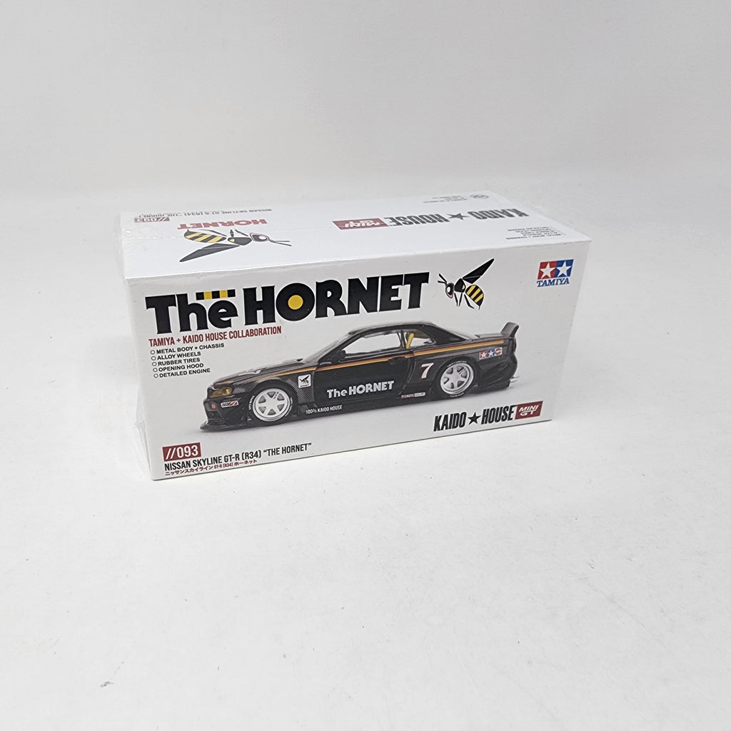 ミニカー THE HORNET NISSAN SKYLINE GT-R (R34) Mini GT x Kaido House - Tamiya Hornet 1/64 Nissan Skyline GT