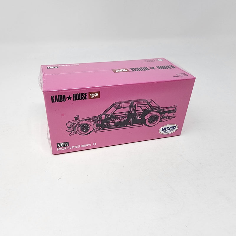 Datsun 510 Street Nismo V1 * Mini GT Kaido House
