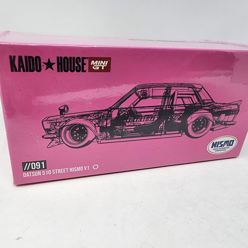 Datsun 510 Street Nismo V1 * Mini GT Kaido House