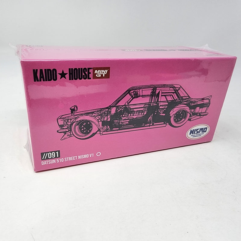 Datsun 510 Street Nismo V1 * Mini GT Kaido House