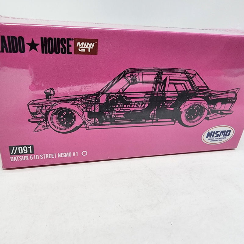 Datsun 510 Street Nismo V1 * Mini GT Kaido House