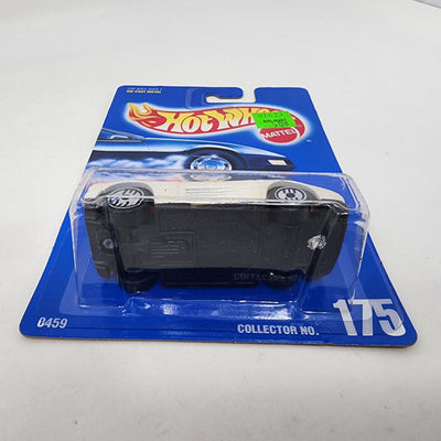 Ferrari 348 #175* White w/ UH Rims * Hot Wheels Blue Card