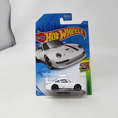 Porsche 993 GT2 #174 * WHITE * Hot Wheels 2021