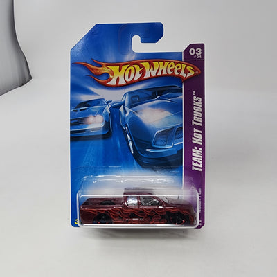 Nissan Titan #139 * Flames * Hot Wheels 2008
