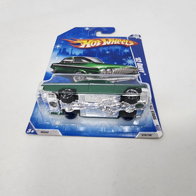 '62 Chevy #76 * SNOW CARD Target * Hot Wheels 2008