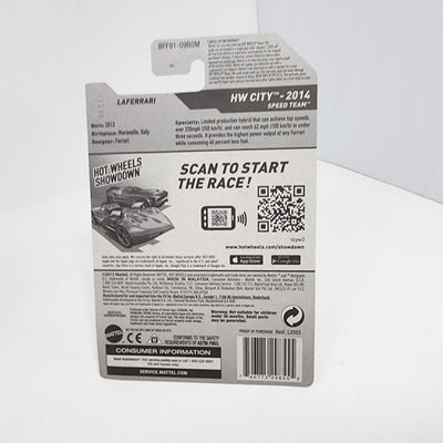 Laferrari #38 * Silver * Hot Wheels 2014