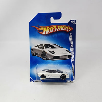 Lamborghini Murcielago * White * Hot Wheels 2009