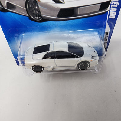 Lamborghini Murcielago * White * Hot Wheels 2009