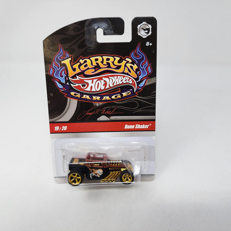 Bone Shaker 19/20 * Brown/Black * Hot Wheels Larry&