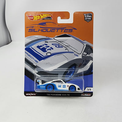 '78 Porsche 935-78 * Hot Wheels Car Culture Silhouettes