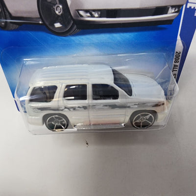 Cadillac Escalade * WHITE * Hot Wheels 2008