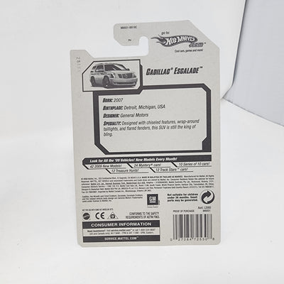 Cadillac Escalade * WHITE * Hot Wheels 2008