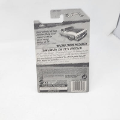 '69 Ford Torino Talladega #103 * WHITE * Hot Wheels 2011