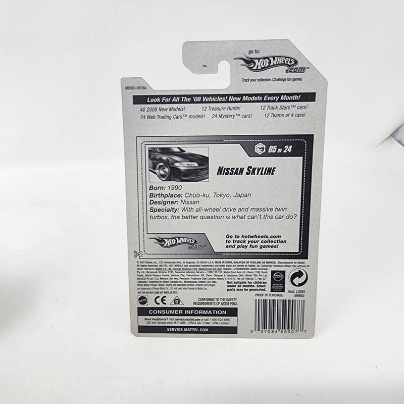 Nissan Skyline * Black/Brown * Hot Wheels 2008