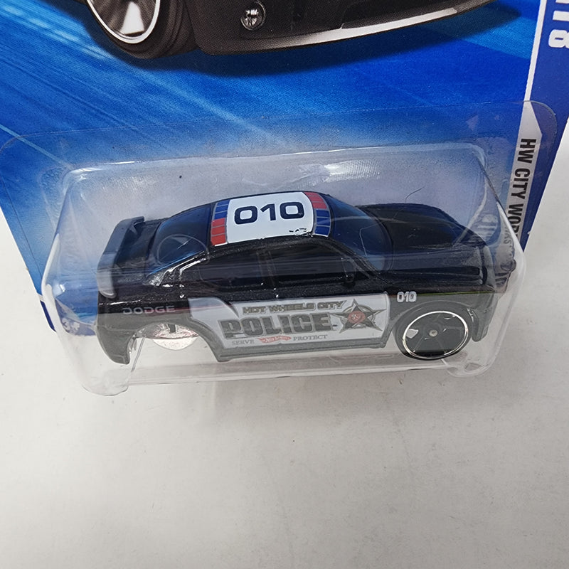 Dodge Charger SRT8 * ERROR no back Wheels * Hot Wheels 2010