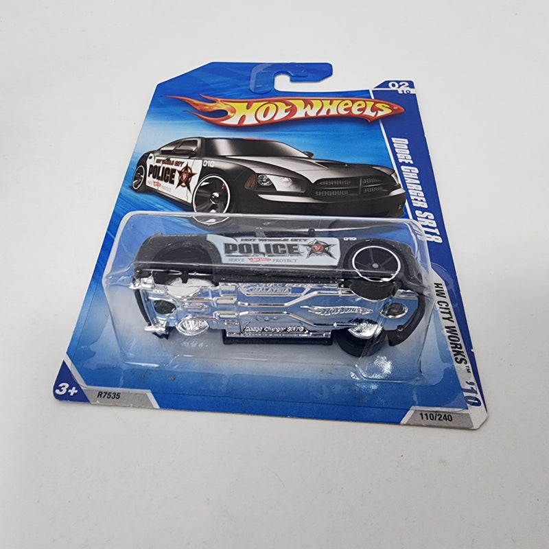 Dodge Charger SRT8 * ERROR no back Wheels * Hot Wheels 2010