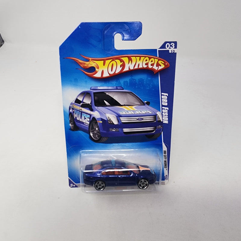 Ford Fusion * NO Side Tampo Error * Hot Wheels 2009