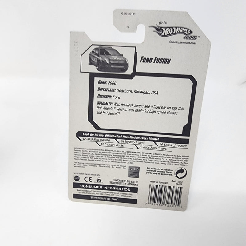 Ford Fusion * NO Side Tampo Error * Hot Wheels 2009