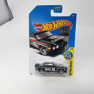 '73 BMW 3.0 CSL Race Car * Black * Hot Wheels 2017 w/ Factory Set Holo