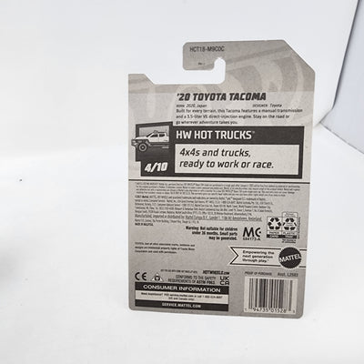 '20 Toyota Tacoma #72 * Blue * Hot Wheels 2012