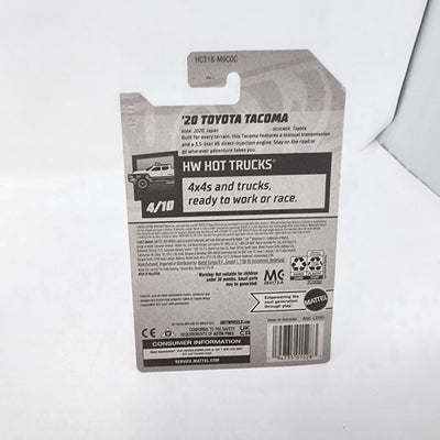 '20 Toyota Tacoma #72 * Blue * Hot Wheels 2012
