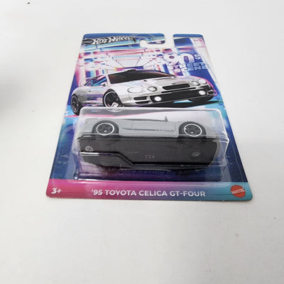 '95 Toyota Celica GT-Four * Silver * Hot Wheels 90s Street Scene
