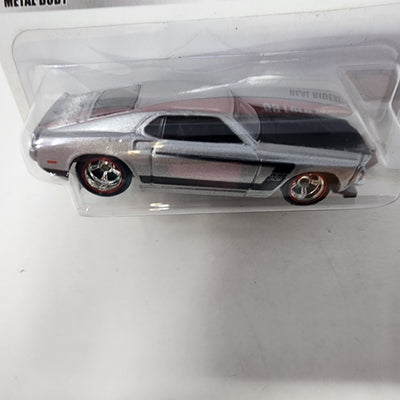 '69 Ford Mustang * Silver * Hot Wheels Garage Larry's