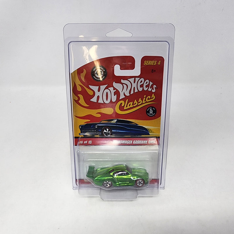 Volkswagen Karmann Ghia * Green * Hot Wheels Classics