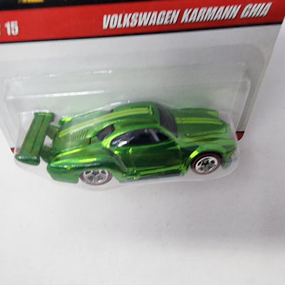 Volkswagen Karmann Ghia * Green * Hot Wheels Classics