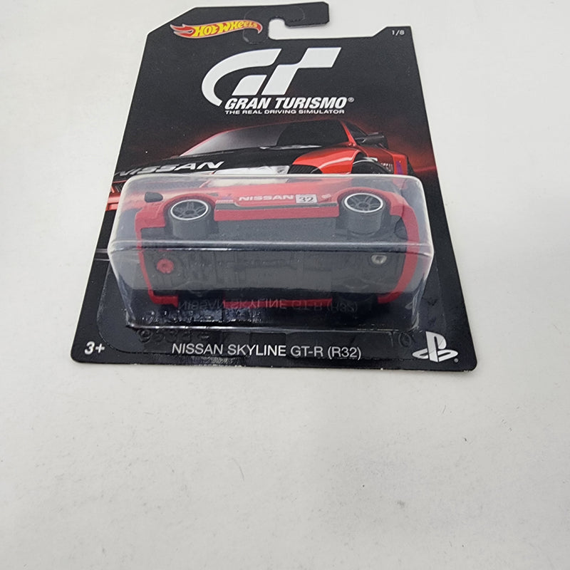Nissan Skyline GT-R R32 * RED * Hot Wheels Gran Turismo