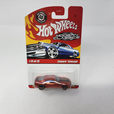 Camaro Concept #15 * Orange * Hot Wheels Modern Classics
