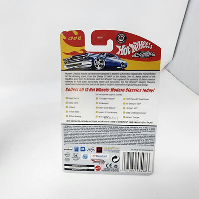 Custom '07 Ford Mustang #9 * Chrome * Hot Wheels Modern Classics