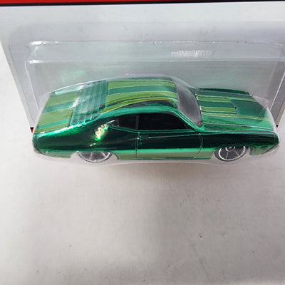 '70 Ford Torino #4 * Green * Hot Wheels Modern Classics
