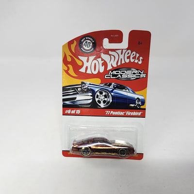 '77 Pontiac Firebird #6 * Hot Wheels Modern Classics