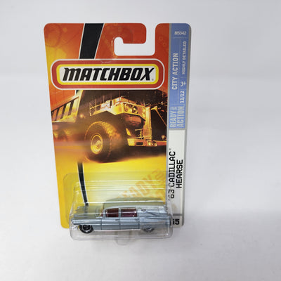 '63 Cadillac Hearse #55 * Matchbox Basic Series
