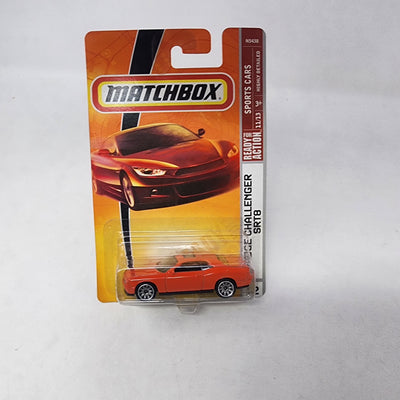 Dodge Challenger SRT8 #12 * Orange * Matchbox Basic Series