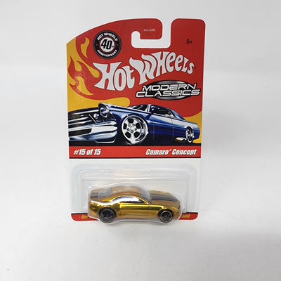 Camaro Concept #15 * Gold * Hot Wheels Modern Classics