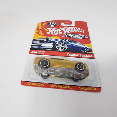 Camaro Concept #15 * Gold * Hot Wheels Modern Classics
