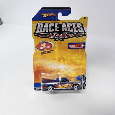 Chevy 1500 * Chrome * Hot Wheels Race Aces Target Only