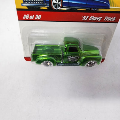 '52 Chevy Truck #6 * Green * Hot Wheels Classics