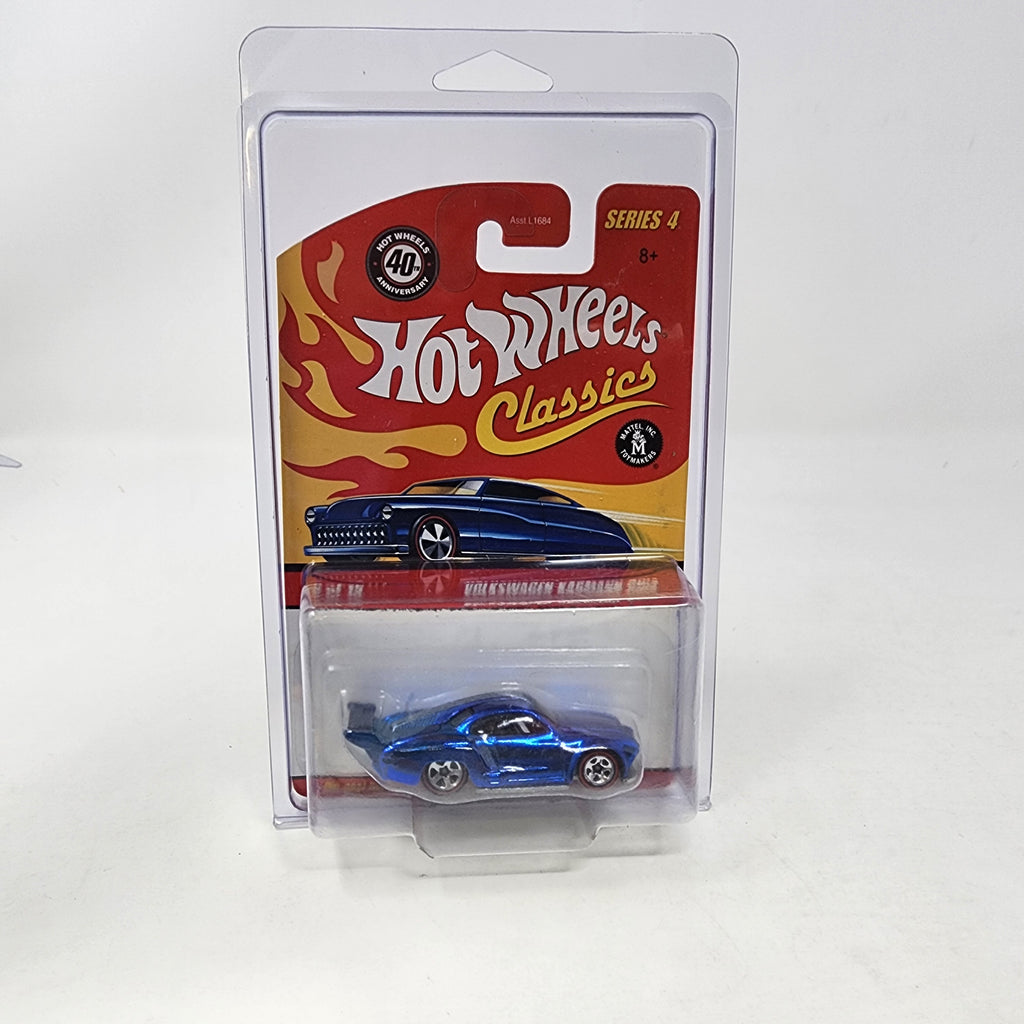 ホットウィール  VOLKSWAGEN KARMANN GHIA Volkswagen Karmann Ghia #6 * BLUE * Hot Wheels Classics
