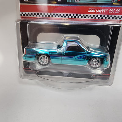 1990 Chevy 454 SS * TEAL * Hot Wheels Red Line Club RLC