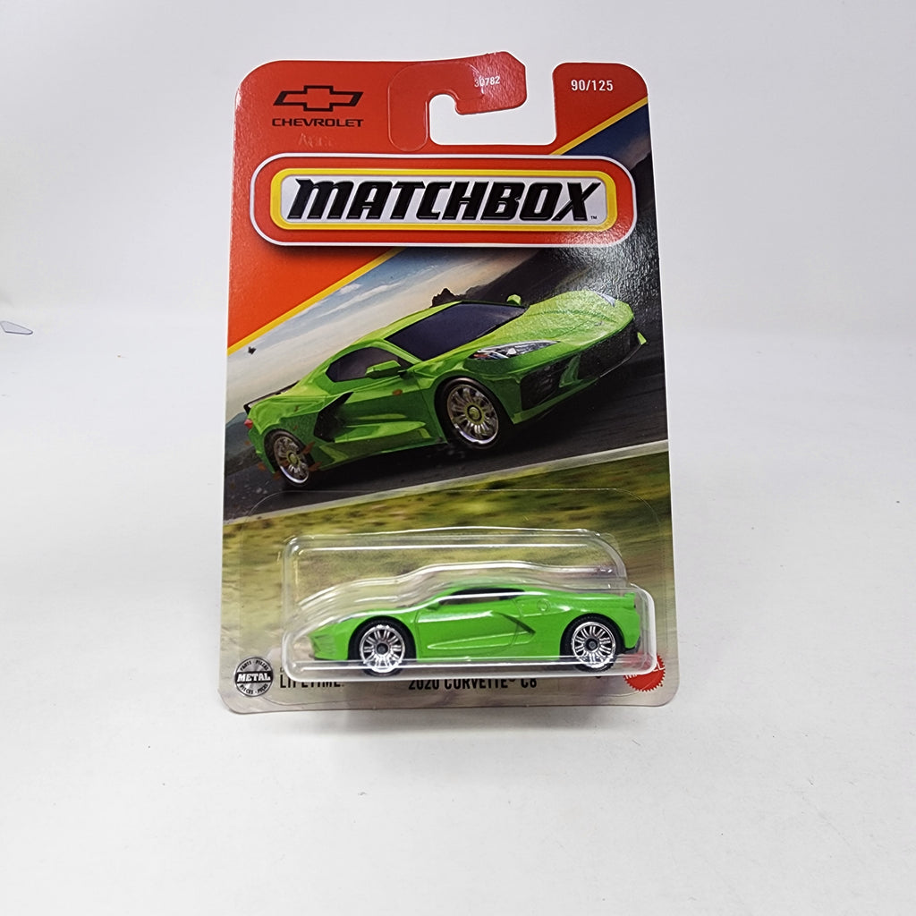 2020 Corvette C8 * Green * 2025 Matchbox Basic Mainline Case G
