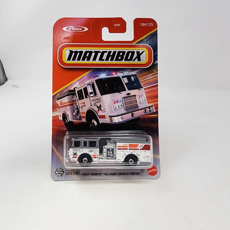 Pierce Arrow XT Fire Engine * 2025 Matchbox Basic Mainline Case G