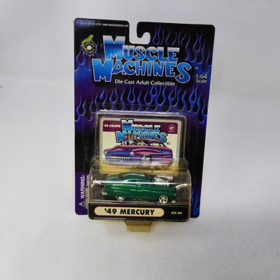 49 Mercury * Green * Muscle Machines – Wheelcollectors LLC