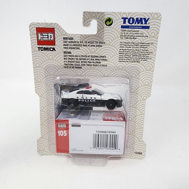 Nissan GT-R Police Car 105 * Tomica TOMY Diecast