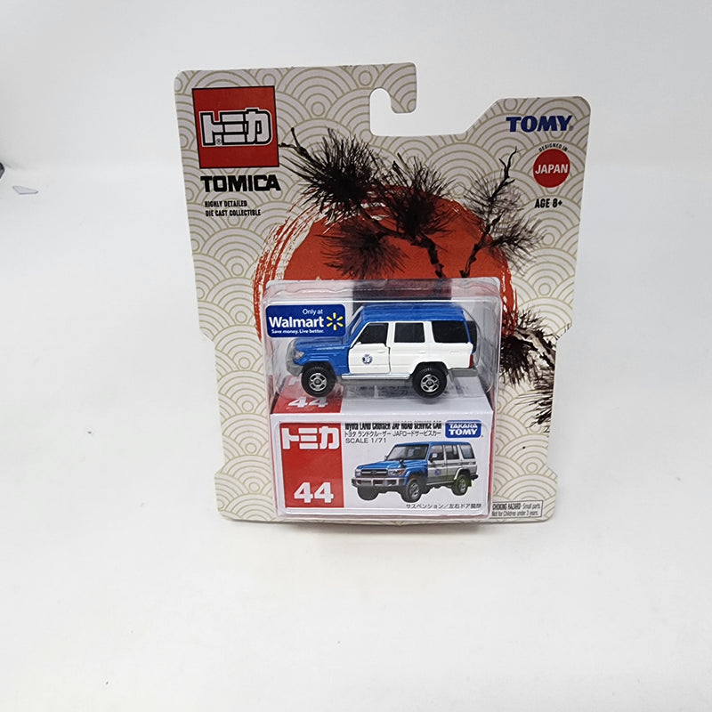 Toyota Land Cruiser JAF Road Service Car 44 * Tomica TOMY Diecast